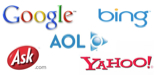 Search engine logos